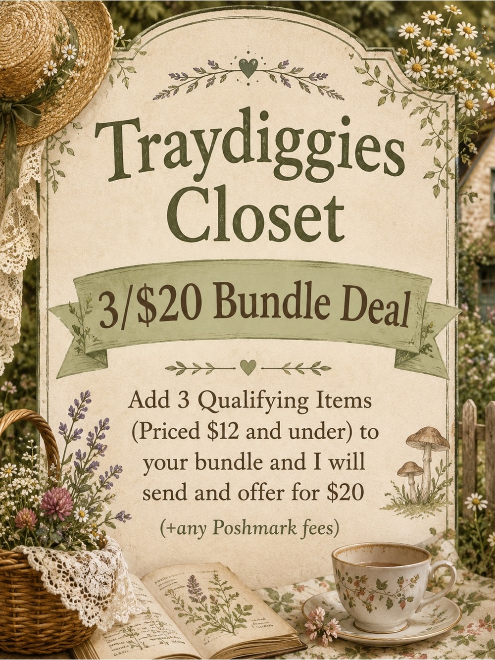 3 for $20 Bundle Deal